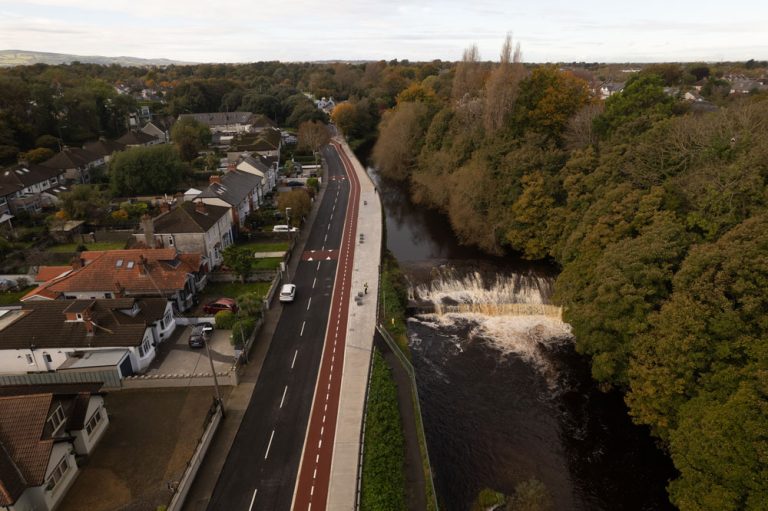 greenway walkway through Dublin South