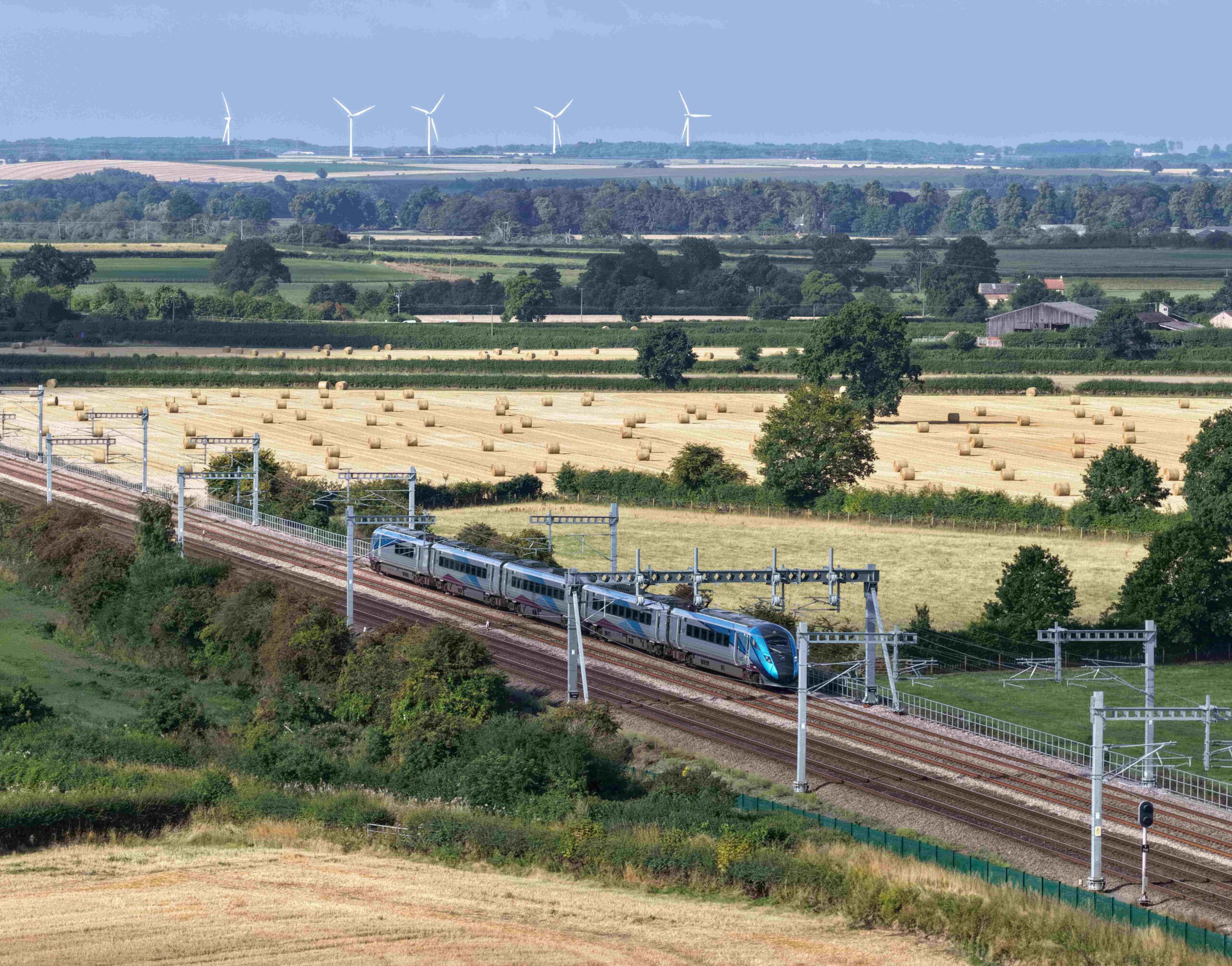 25% of the Transpennine route now electrified