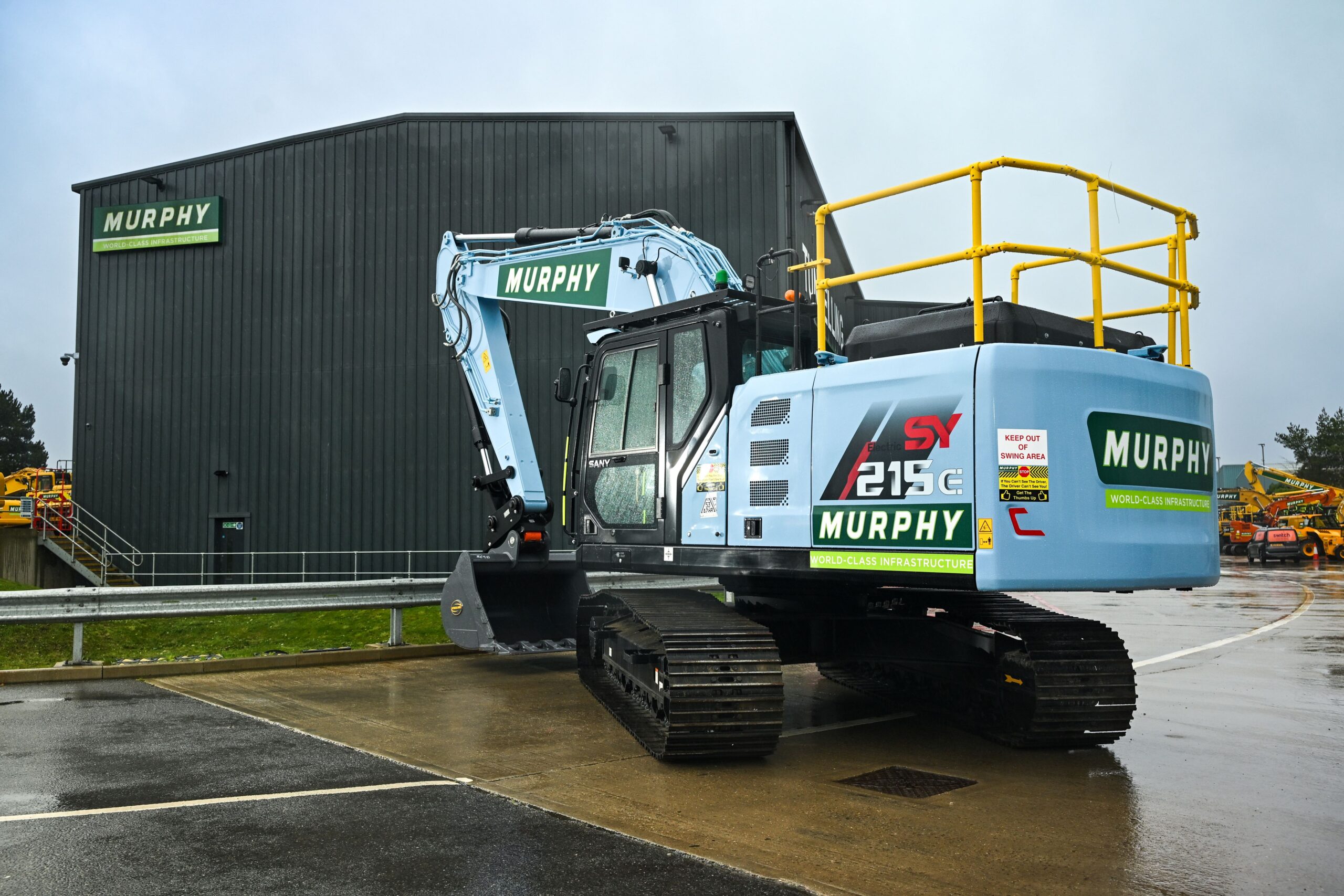 Murphy boosts green fleet with new electric excavators